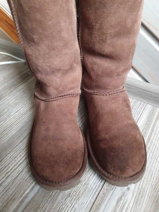 Уггі високі шкіра овчина Ugg Australia 39р оригінал