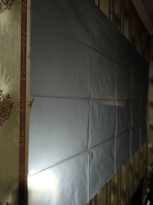 Екран для проектору 70 дюймів (16:9) сірий металізований