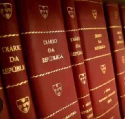 Livros antigos DIÁRIO DA REPÚBLICA