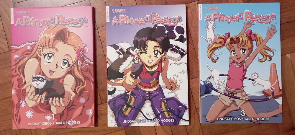 A Princesa Pêssego - Manga em português - COLECÇÃO COMPLETA