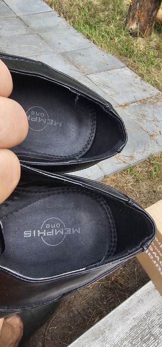 Memphis One skórzane męskie buty rozmiar 45 wkładka 31cm używane
