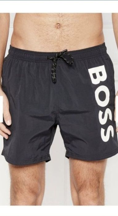 BOSS szorty kąpielowe r, L oryginał HUGO BOSS kolor czarny
Nowe, oryginalne spoden