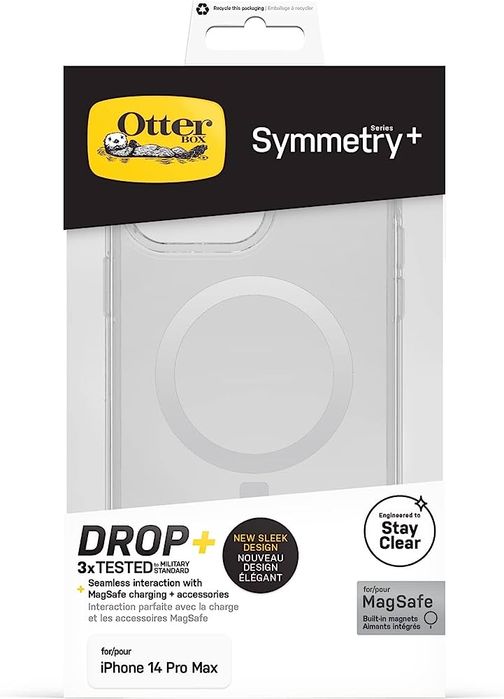 OtterBox Symmetry+ Clear iPhone 14 Pro Max Case64584281434369120