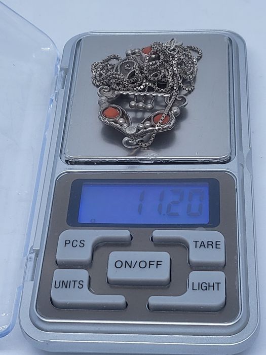 Колье серебро 925