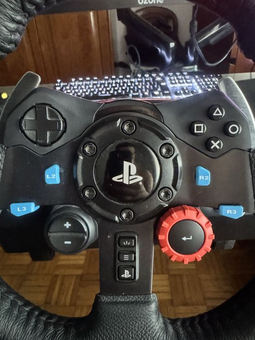 Logitech g29 com volante modelo f1/gt extra