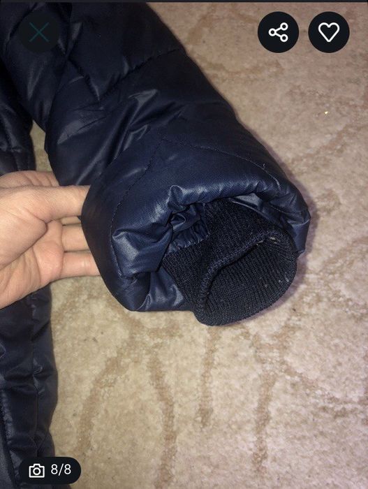 Зимнее пальтишко на 8-9 лет