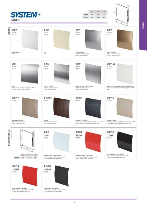 Вытяжной вентилятор Awenta web100, 125, 150.