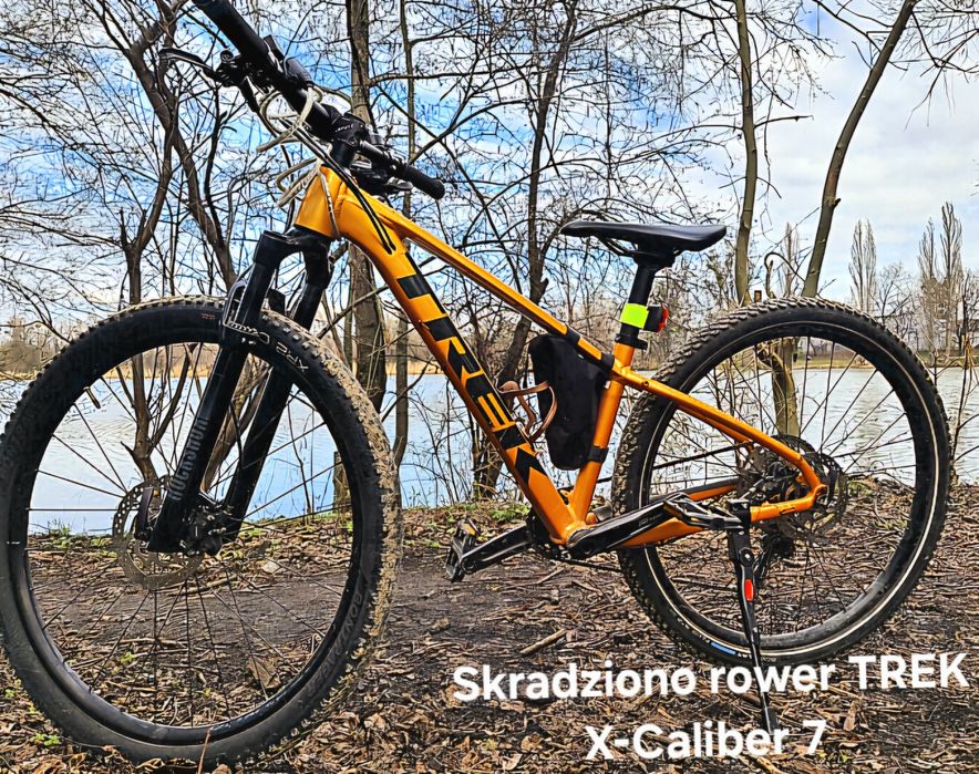 Trek X-Caliber 7 rama XS koła 27 pomarańczowy