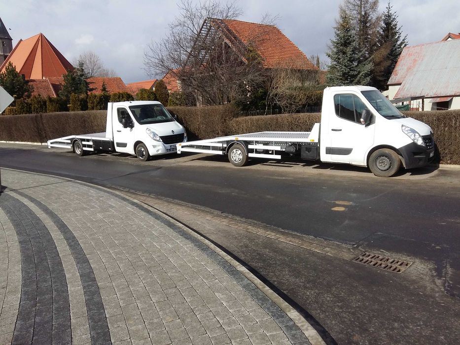 najazd ZABUDOWA autolaweta POMOC DROGOWA ducato producent KUNICE