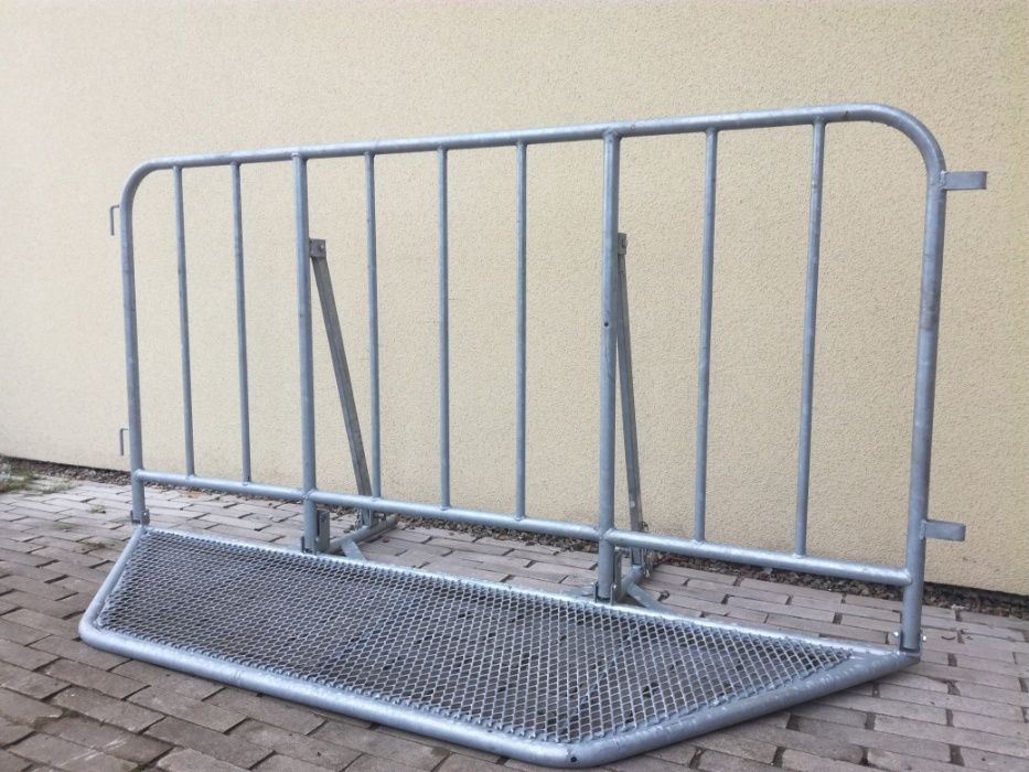 Barierki Płotki Lekkie Ogrodzenie Ażurowe wynajem