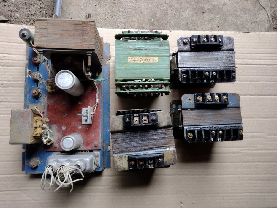 СССР Трансформатор ТБС2-0.1 Р100 дроссель ОФ4.700.004 дросель апарат