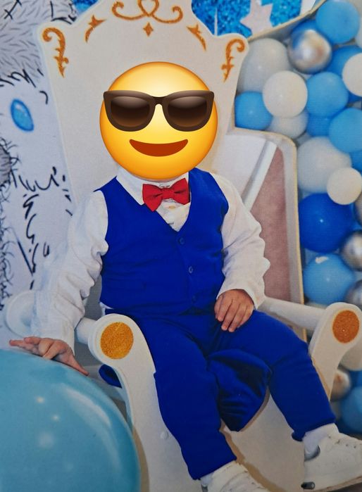 Святковий костюмчик на хлопчика на 1 рік.