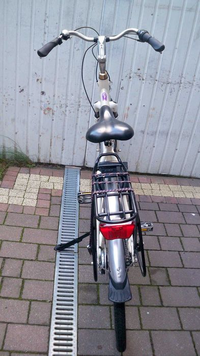 SPARTA Marathon 8.0 rama 53 cm. Aluminiowa  Nexus 8  Prądnica  miejski  koła 28