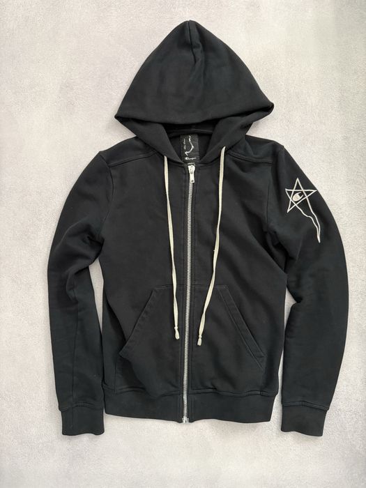 Rick Owens x Champion Zip-up Hoodie
