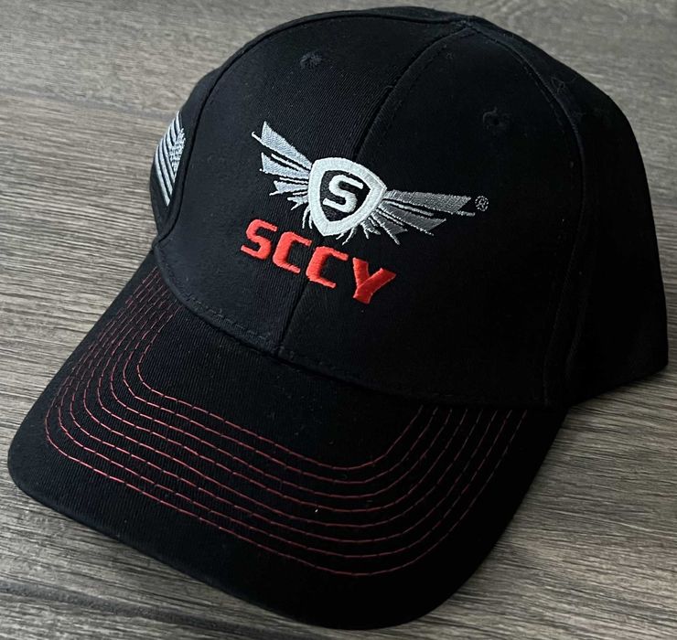 Czapka z daszkiem  "Bejsbolówka" SCCY czarna