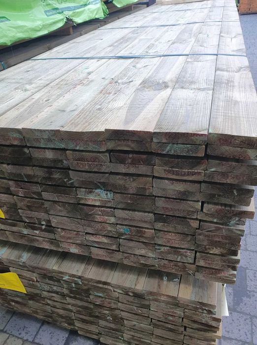 Deska tarasowa gładka impregnowana 28x120 SODRA NTR