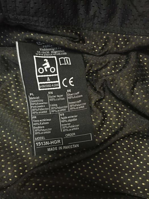 Buzer bluza męska Course z protektorami