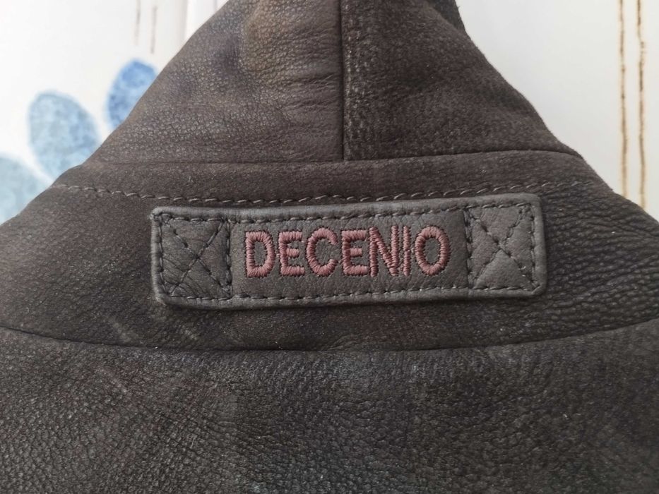 Casaco couro Vintage Decenio