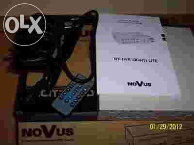 Novus 1004 s lite rejestrator 4 kamery plus audio