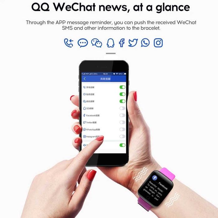 Smartwatch 116 Plus Mega Funkcje (Promocja)