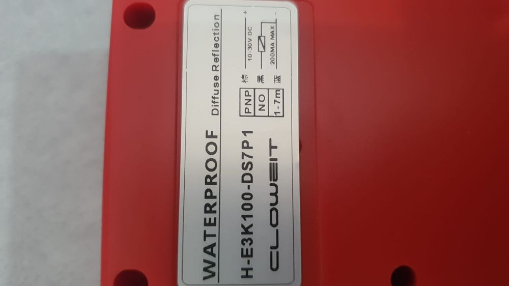 sensor de interruptor fotoelétrico de reflexão difusa à prova d'água