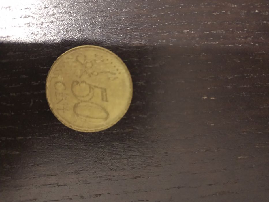 Moeda ano 1999 de 50 cêntimo Espanã