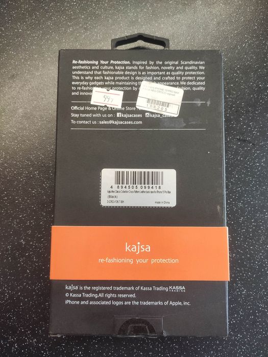 Оригинал Kajsa iphone 13 Pro Max