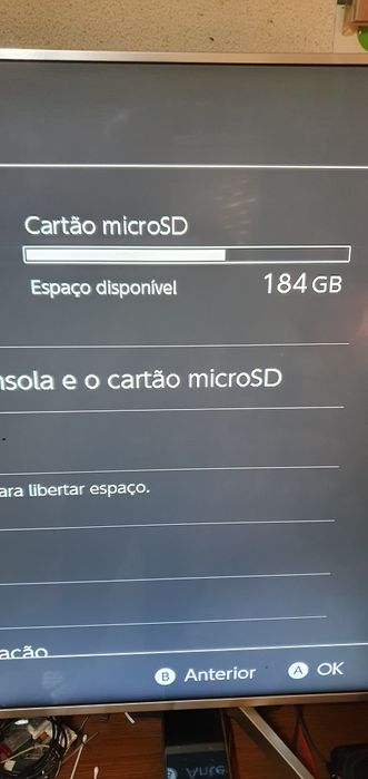 Nintendo switch v1 + Jb + vários extras + 50 jogos etc63825800031235124