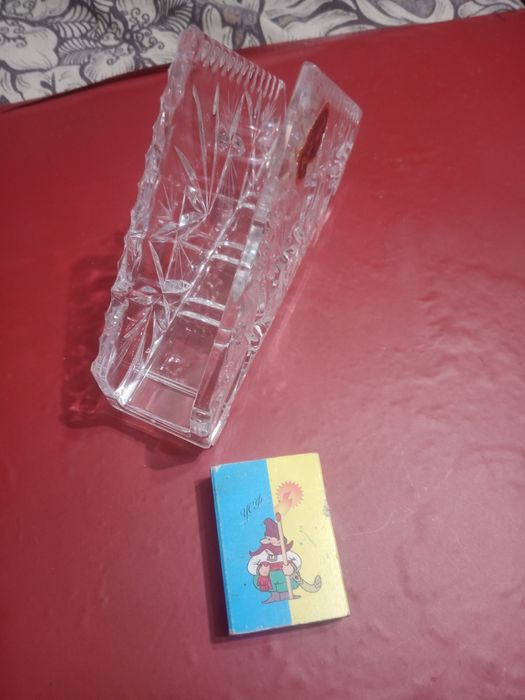 Салфетница винтажная Богемия