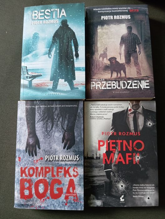 Piotr Rozmus cztery książki
