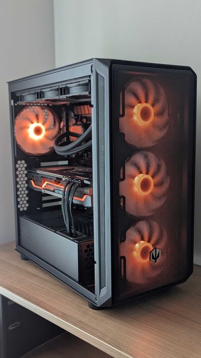 Stacja robocza Ryzen 9 7900X RTX 3090 24 GB 128 GB RAM AI, LLM, Gaming