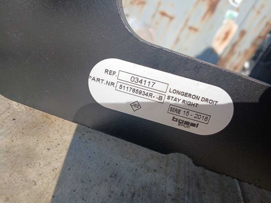 NOWY Hak holowniczy OEM Renault Master III IV  Movano B koło bliźniak