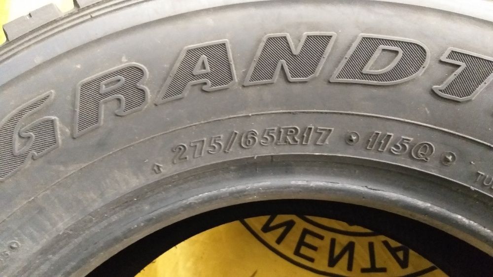 axd T799 sztuka 275/65R17 115Q Dunlop Grandtek SJ5 dot.1706r.