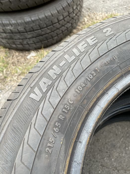 215/65/15 R15C Semperit van-life 2 / 2025 рік./ нові