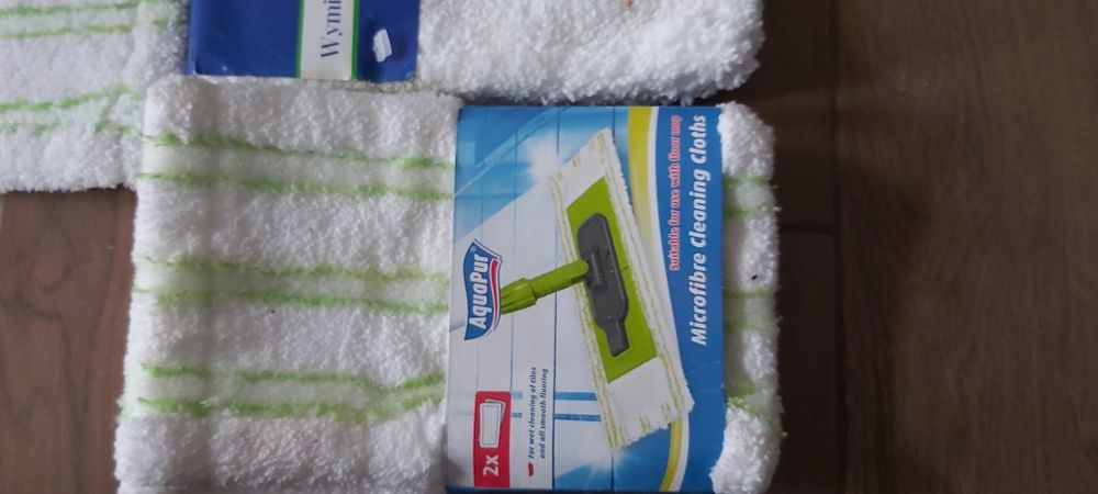 OKAZJA 9 końcówek i Mop płaski z pojemnikiem na wodę