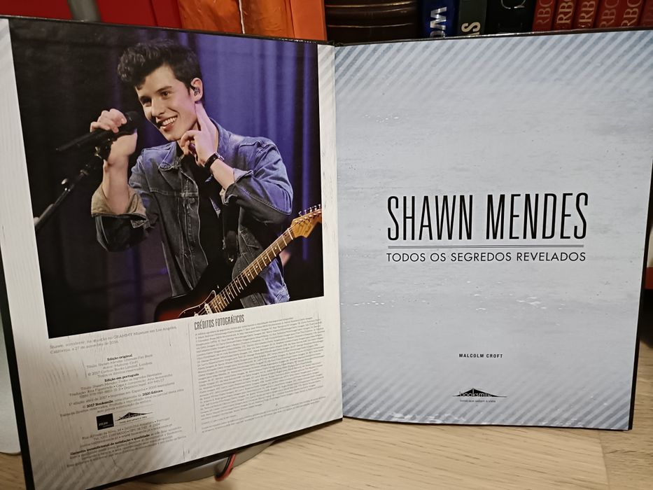 Livro Shawn Mendes