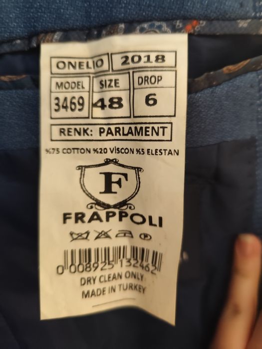 Marynarka męska niebieska