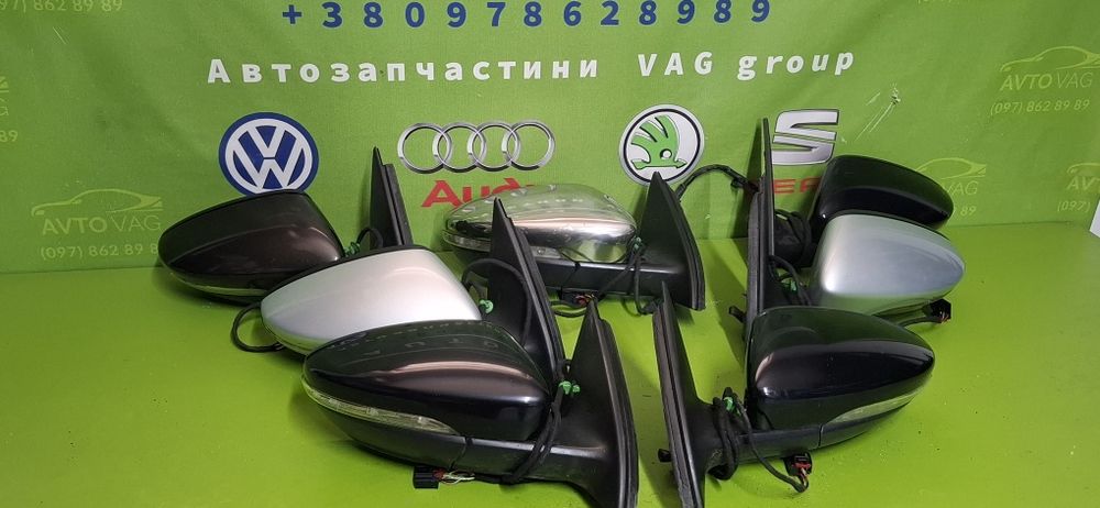 Зеркало Volkswagen Passat B6 B7 CC  EO Skoda Superb 2 європа