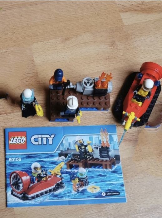 Lego city 60106 oraz city monster i creator 3 w 1  5865