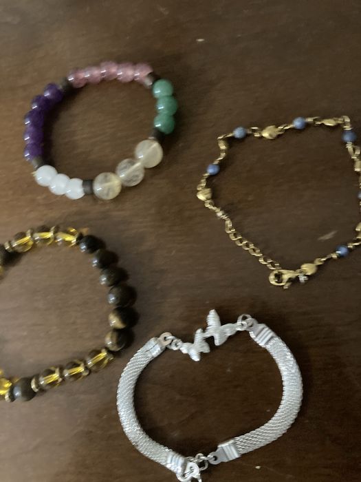 Conjunto Fio Anjo e 5 pulseiras