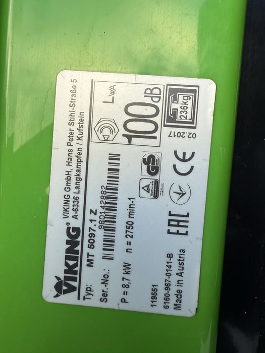 Traktorek kosiarka  Viking V-ka Hydro nowy model