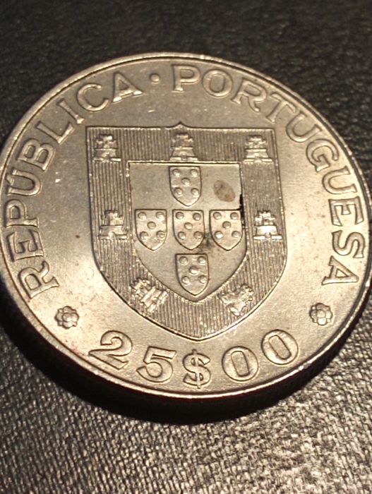 25 escudos Centenario falecimento de Alexandre Herculano Portugal	1977