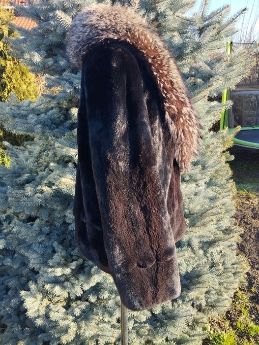 Р. 44-46-48 ог 108 Шикарна норкова шуба з чорнобуркою автоледі