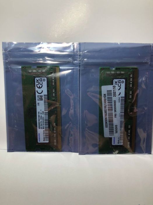 НОВА оперативна ПАМЯТЬ SO DIMM DDR4 16GB (8+8) 3200MHz Samsung Корея