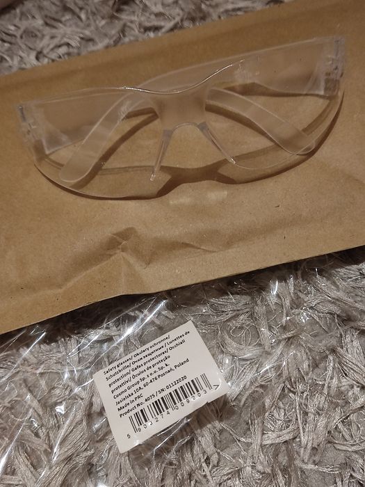 Nowe okulary ochronne neonail manicure akcesoria pielęgnacja pedicure