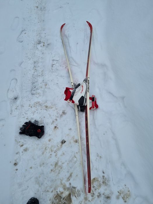 Narty biegowe Fischer XC Crown 210 cm + buty Fischer 40 2/3