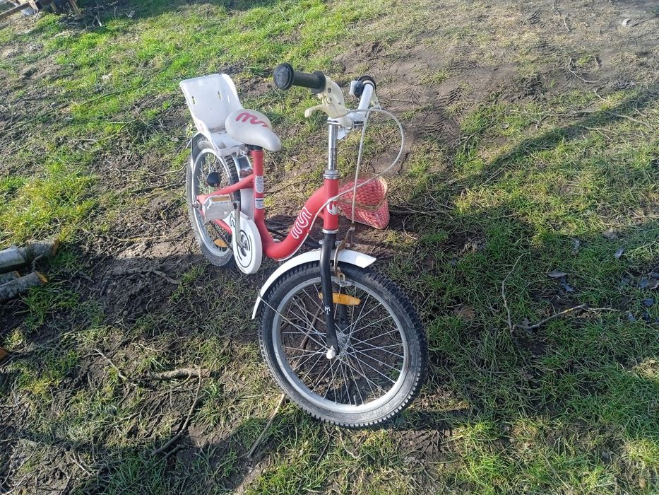 Rowerek dla dziewczynki koła 18