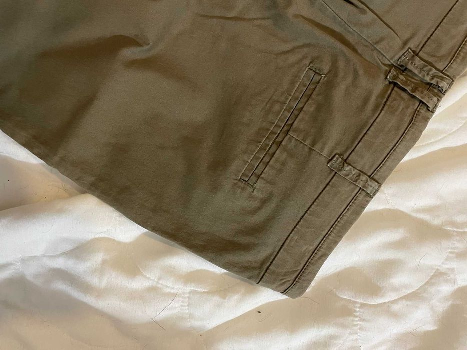 Calças caqui pouco uso 36