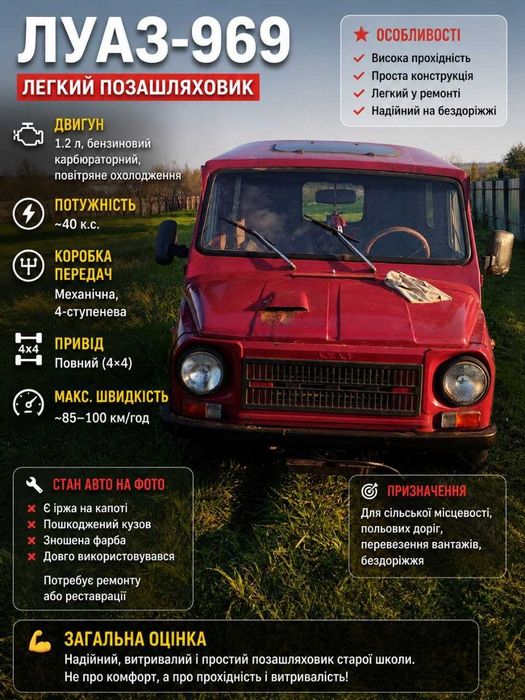ЛУАЗ 969M 1987
