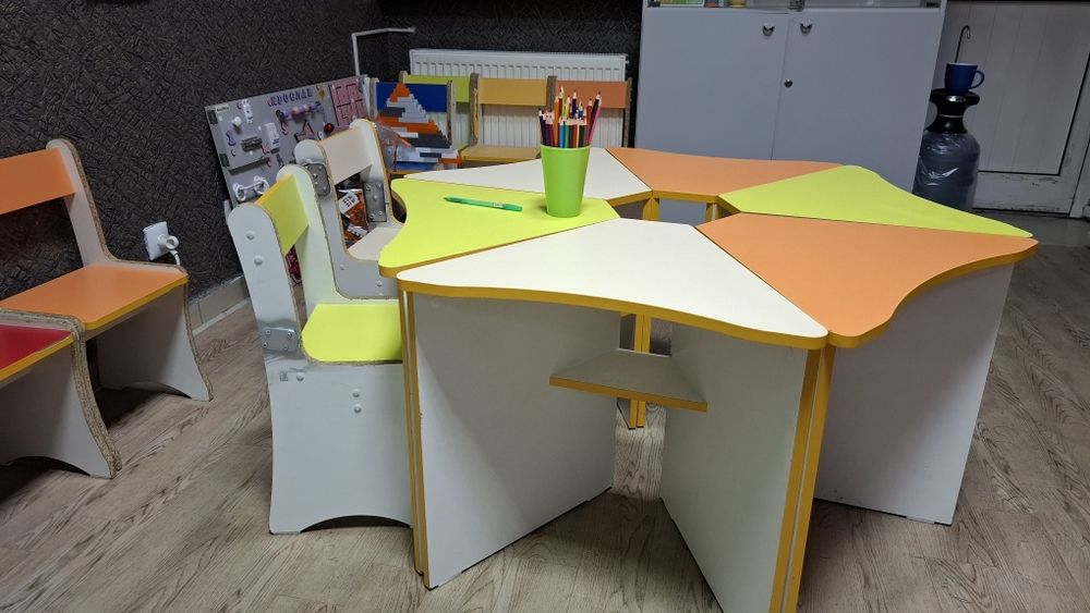 Комплект: Детский стол + Стульчики